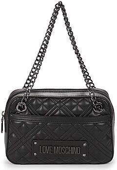 Love Moschino Gewatteerde schoudertas zwart Black Dames