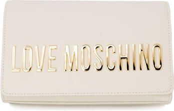Love Moschino Faux Leren Handtas Lente Zomer Collectie Beige Dames