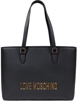 Love Moschino Stijlvolle Polyethyleen Handtas voor Vrouwen Black Dames - Foto 10