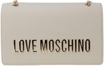 Love Moschino Faux Leather Handtas Lente Zomer Collectie Beige Dames - Foto 4