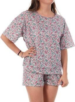LuluCastagnette Pyjama's nachthemden Fleurs