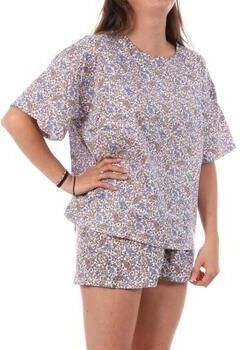 LuluCastagnette Pyjama's nachthemden Fleurs
