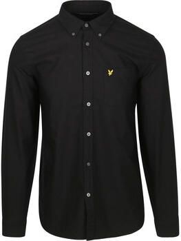 Lyle & Scott Overhemd Lange Mouw Lyle & Scott Effen Oxford-overhemd