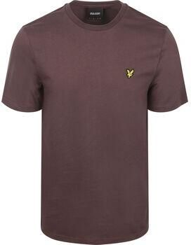 Lyle And Scott T-shirt Korte Mouw T-shirt Espresso - Foto 3