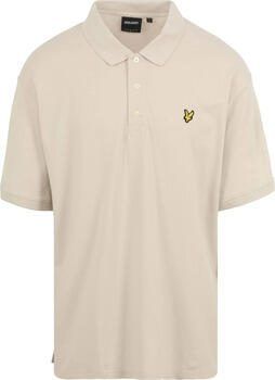 Lyle & Scott T-shirt Lyle & Scott Plussize Polo Ecru
