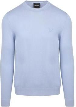 Lyle And Scott Trui Lyle Scott Tonal Pullover Lichtblauw