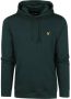 Lyle & Scott Sweater Lyle & Scott ML416VOG PULLOVER HOODIE-W486 DARK GREEN - Thumbnail 3