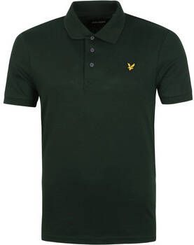 Lyle And Scott T-shirt Polo Donkergroen