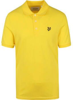 Lyle And Scott T-shirt Polo Geel