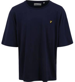 Lyle & Scott Lyle and Scott T-shirt Donkerblauw Blauw Heren