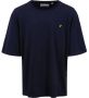 Lyle & Scott Lyle and Scott T-shirt Donkerblauw Blauw Heren - Thumbnail 1