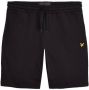 Lyle & Scott regular fit short met borduursels jet black - Thumbnail 3