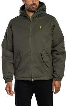 Lyle & Scott Blazer Lyle & Scott Gewatteerde jas met capuchon en ritssluiting