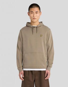 Lyle & Scott Capuchon sweaters Lyle & Scott ML416VOG PULLOVER HOODIE-X569 KHAKI ASH - Foto 9