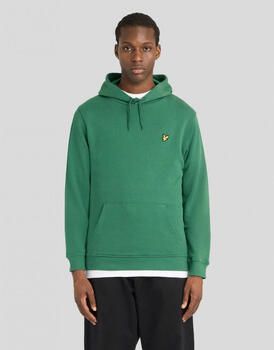 Lyle & Scott Capuchon sweaters Lyle & Scott ML416VOG PULLOVER HOODIE-Y295 CLOVER GREEN