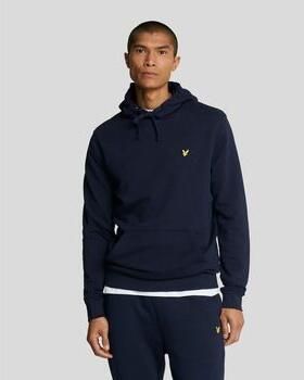 Lyle & Scott Capuchon sweaters Lyle & Scott ML416VOG PULLOVER HOODIE-Z271 DARK NAVY