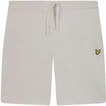 Lyle & Scott Korte Broek Lyle & Scott ML414VOG SWEAT SHORT-W870 COVE - Foto 5