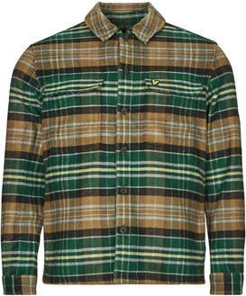 Lyle & Scott Check Flannel Overshirt Multicolor Heren