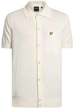 Lyle & Scott Overhemd Korte Mouw Lyle & Scott Hennep gebreid shirt