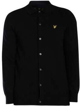 Lyle & Scott Overhemd Lange Mouw Lyle & Scott Katoenen gebreid shirt