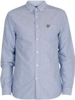 Lyle & Scott Overhemd Lange Mouw Lyle & Scott Oxford overhemd met borstzak