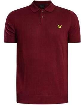 Lyle & Scott Polo Shirt Korte Mouw Lyle & Scott Gebreid poloshirt