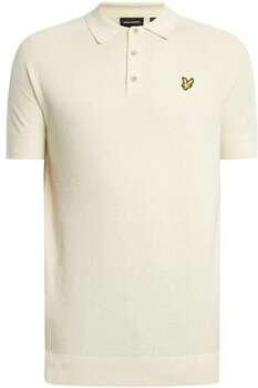 Lyle & Scott Polo Shirt Korte Mouw Lyle & Scott Gebreid poloshirt van linnenmix - Foto 4