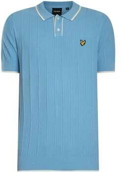 Lyle & Scott Polo Shirt Korte Mouw Lyle & Scott Gebreide polo met afgeronde randen