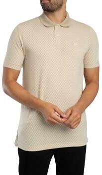 Lyle & Scott Polo Shirt Korte Mouw Lyle & Scott Jacquard poloshirt