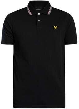 Lyle & Scott Polo Shirt Korte Mouw Lyle & Scott Polo shirt met contrasterende boord