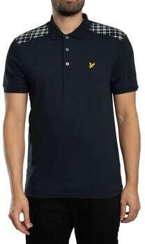Lyle & Scott Polo Shirt Korte Mouw Lyle & Scott Polo shirt met ruitjespatroon