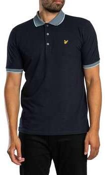 Lyle & Scott Polo Shirt Korte Mouw Lyle & Scott Poloshirt met Birdseye-kraag