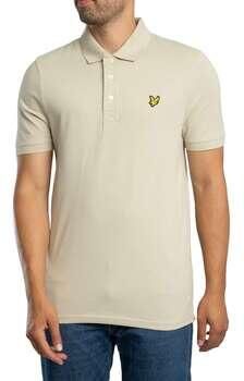 Lyle & Scott Polo Shirt Korte Mouw Lyle & Scott Poloshirt met effen logo