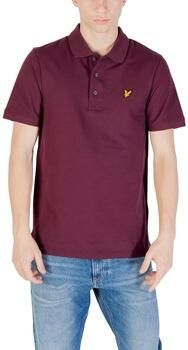 Lyle & Scott T-shirt Lyle & Scott SP400VOG POLO-Z562 BURGUNDY - Foto 7