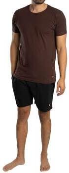 Lyle & Scott Pyjama's nachthemden Lyle & Scott Charlie korte pyjamaset