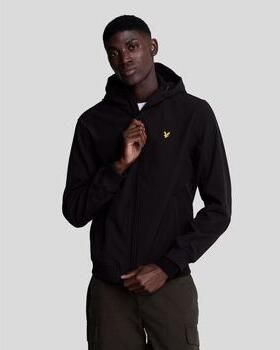Lyle & Scott Sweater Lyle & Scott JK2110V FLEECE BACK SOFTSHELL-Z865 JET BLACK
