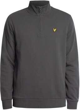 Lyle & Scott Sweater Lyle & Scott ML2022V LOOPBACK QUARTER ZIP SWEAT-W635 GUNMETAL - Foto 2
