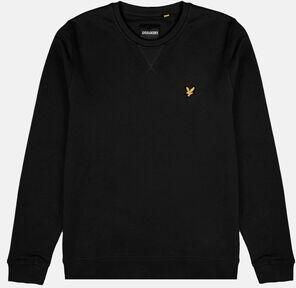 Lyle & Scott Sweater Lyle & Scott ML1131V BRUSHED NECK CREW-Z865 JET BLACK BRUSHED