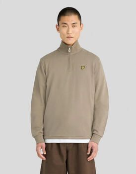 Lyle & Scott Sweater Lyle & Scott ML2022V LOOPBACK QUARTER ZIP SWEAT-X569 KHAKI ASH - Foto 2