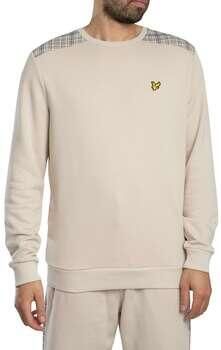 Lyle & Scott Sweaters Lyle & Scott Trui met geruite panelen