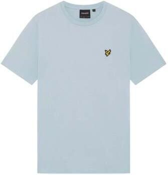 Lyle & Scott T-shirt Korte Mouw Lyle & Scott T-shirt Opal Blauw - Foto 2