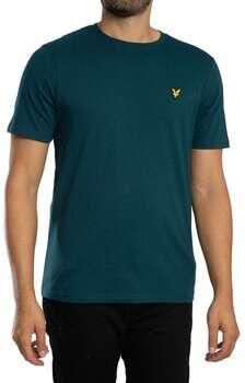 Lyle & Scott T-shirt Korte Mouw Lyle & Scott Effen T-shirt met logo