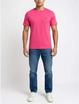 Lyle & Scott T-shirt Lyle & Scott T-shirt Hot Roze - Foto 6