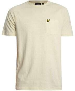Lyle & Scott T-shirt Korte Mouw Lyle & Scott Raglan T-shirt van linnenmix