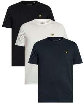 Lyle & Scott T-shirt Korte Mouw Lyle & Scott Set van 3 lichtgewicht effen T-shirts