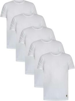 Lyle & Scott T-shirt Korte Mouw Lyle & Scott Set van 5 basic lounge T-shirts