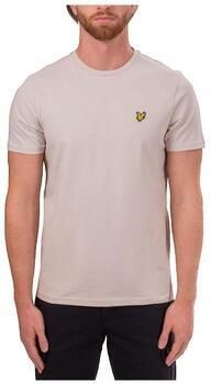 Lyle & Scott T-shirt Korte Mouw Lyle & Scott T-shirt manches courtes col rond beige - Foto 14
