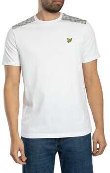 Lyle & Scott T-shirt Korte Mouw Lyle & Scott T-shirt met ruitjespatroon