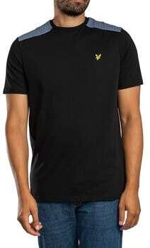 Lyle & Scott T-shirt Korte Mouw Lyle & Scott T-shirt met ruitjespatroon