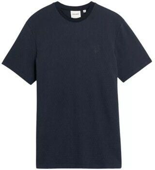 Lyle & Scott T-shirt Korte Mouw Lyle & Scott TS2277V JACQUARD SOVEREIGN-X203 MIDNIGHT NAVY